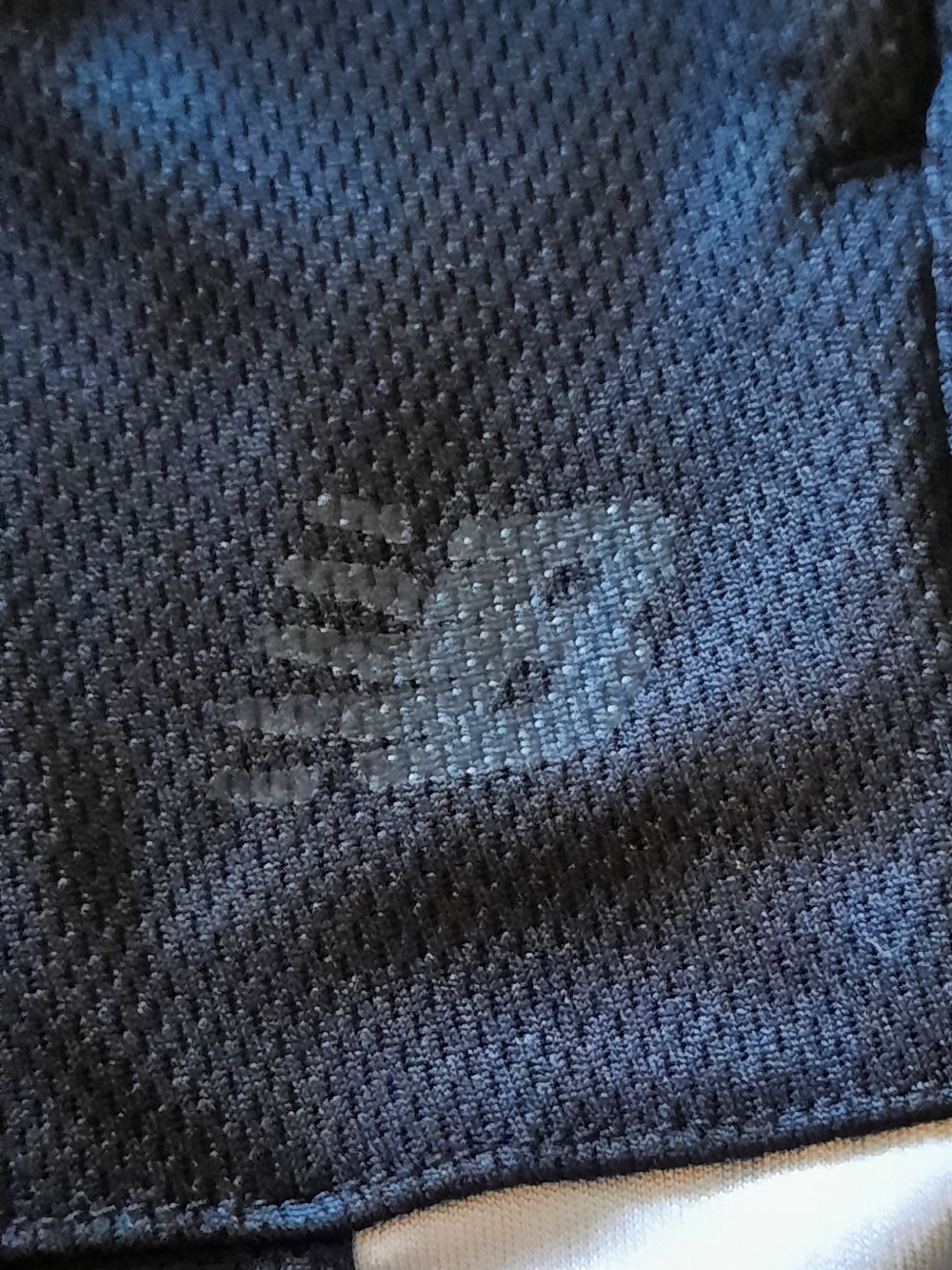 New Balance Boy's Black Athletic Shorts with Light Blue Panels - Picture 5 of 10